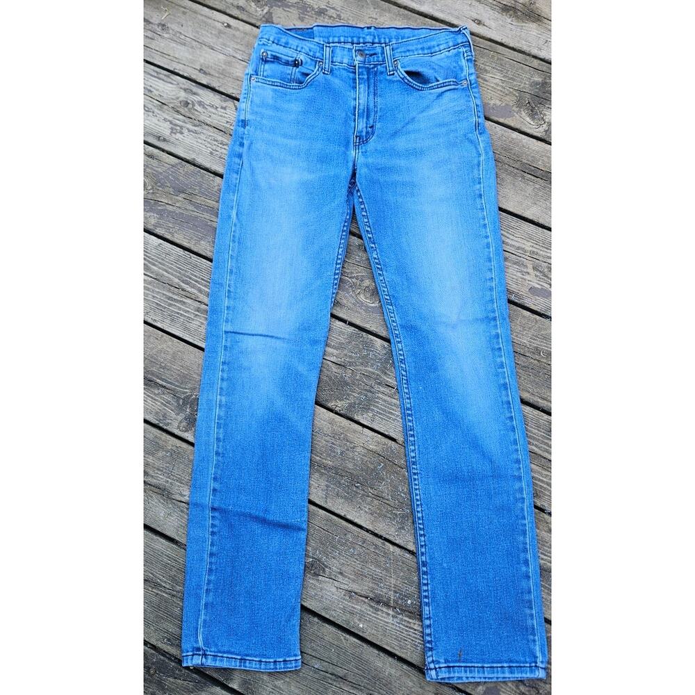 Men's Levi's Jeans 514, 32 x 34, Gently Worn, Light Wash ~ Back to School Jeans!